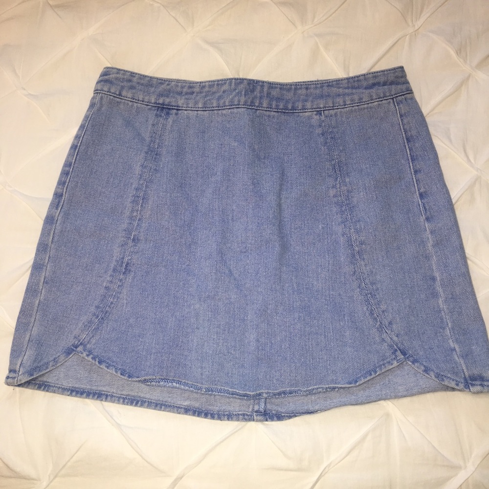 Blue jean skirt